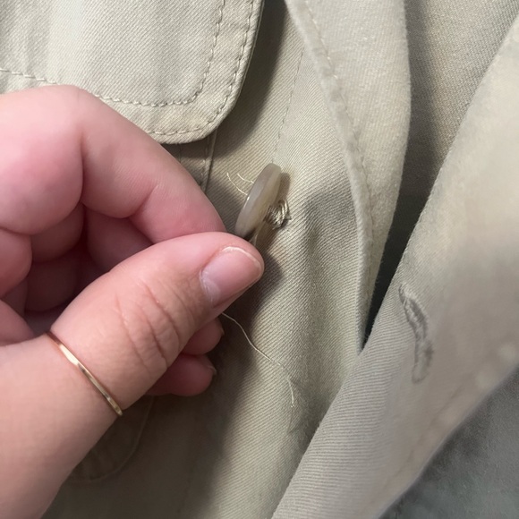 Polo by Ralph Lauren Khaki Button Down Utility Jacket 100% Cotton Size Medium - Picture 4 of 13